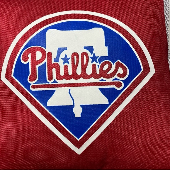 Philadelphia Phillies MLB Red w/ White Trim Plush Decorative‎ Pillow Baseball - Picture 3 of 10